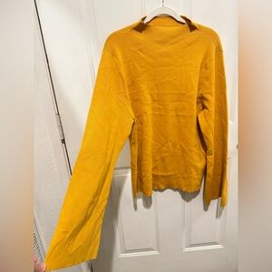 New NWT Anthropologie Maeve ribbed flare sleeve sweater top 3X plus